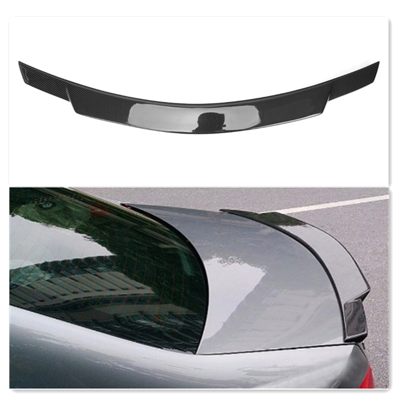 W204 Spoiler Real Carbon Fiber Spoiler for Mercedes Benz C Class  4- Doors W204 Sedan C74 Style Car Truck Spoiler 2007-2013