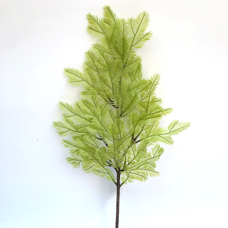 Yopin-2185 Wholesale Artificial Real Touch Cedar Leaves Branch For Home Decoration