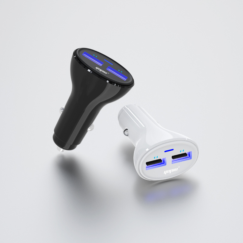 best selling cheap wholesale price 2.4a fast car charger, universal dual usb mobile car charger