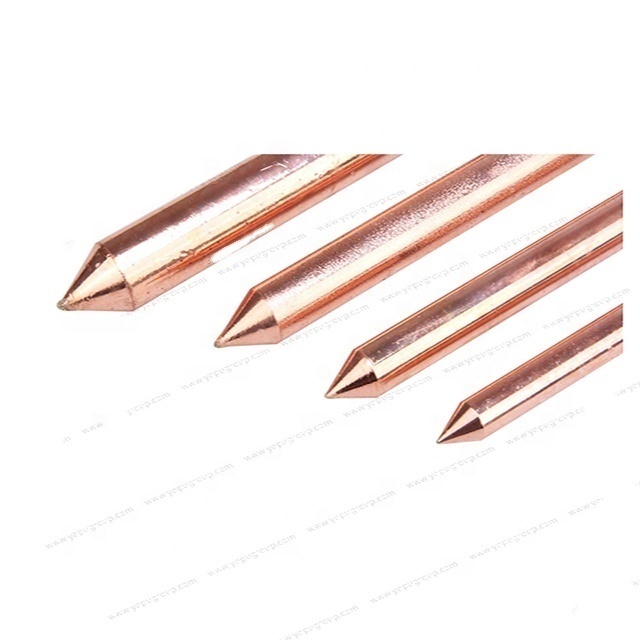 Oldest manufacture 5/8''Ground rod,Copper bonded steel,Hot dip galvanized steel rod Copper clad steel rod for earthing system