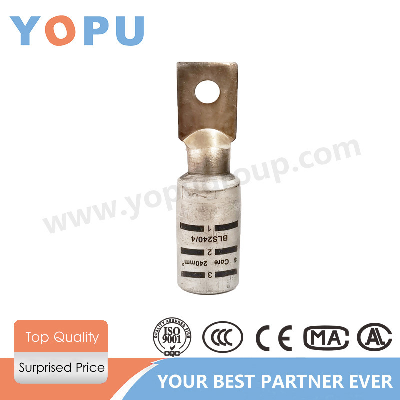 CPTAU  PRE-INSULATED INJECTION BIMETALLIC LUG CABLE LUG COPPER CRIMPING CABLE LUGS