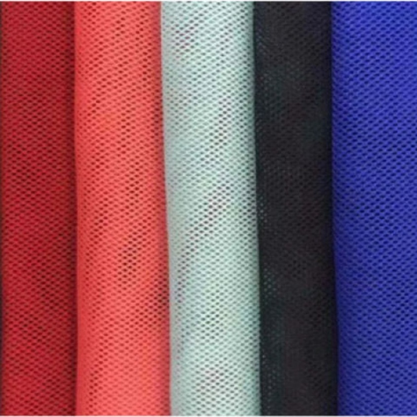 FREE SAMPLE Breathable 100% Recycled Polyester Mesh Fabric for Sports Mattress pillow core mesh