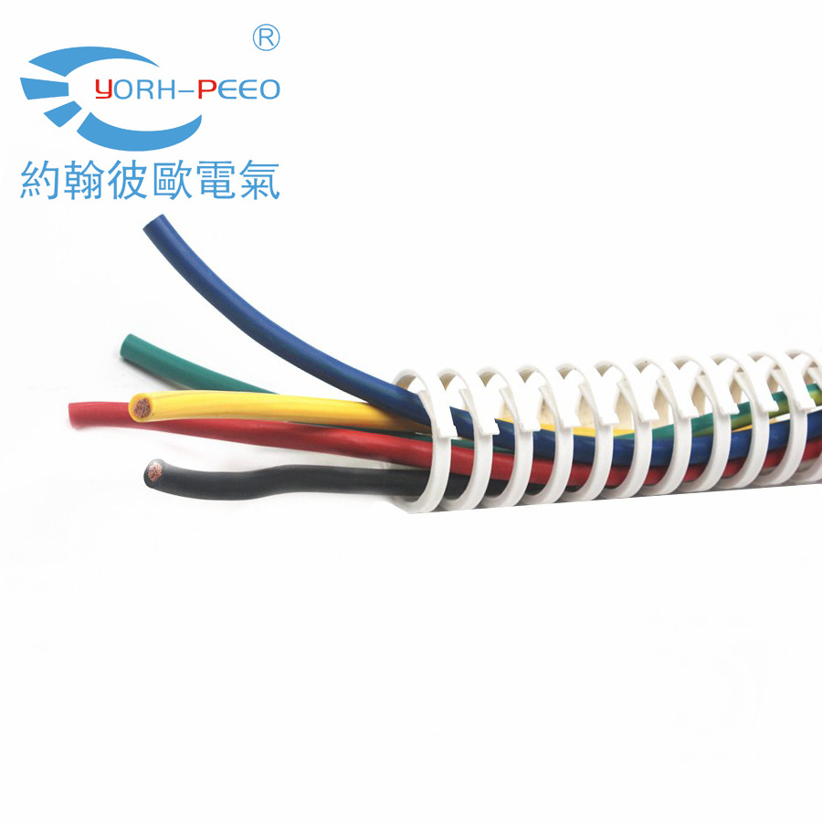 Premium High-End YORH-PEEO Flexible Trunking With Adhesive Tape