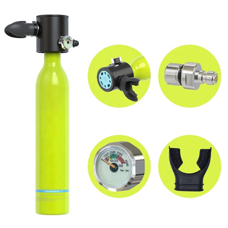 Mini Scuba Diving Equipment Tank Breath Underwater Diving Air Tank  For 5 To 10 Minutes Mini Scuba Diving Air Tank