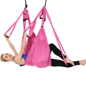 Ready To Ship Aerial Yoga Swing Trapeze Sling Amaca Wholesale Hammock Yoga Swing