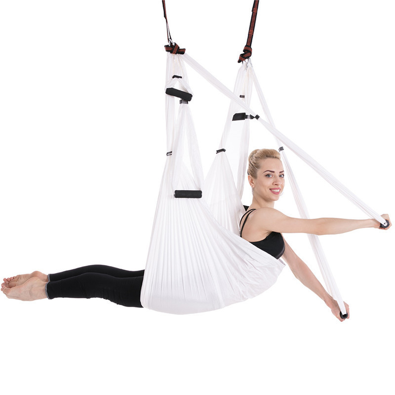 Ready To Ship Aerial Yoga Swing Trapeze Sling Amaca Wholesale Hammock Yoga Swing