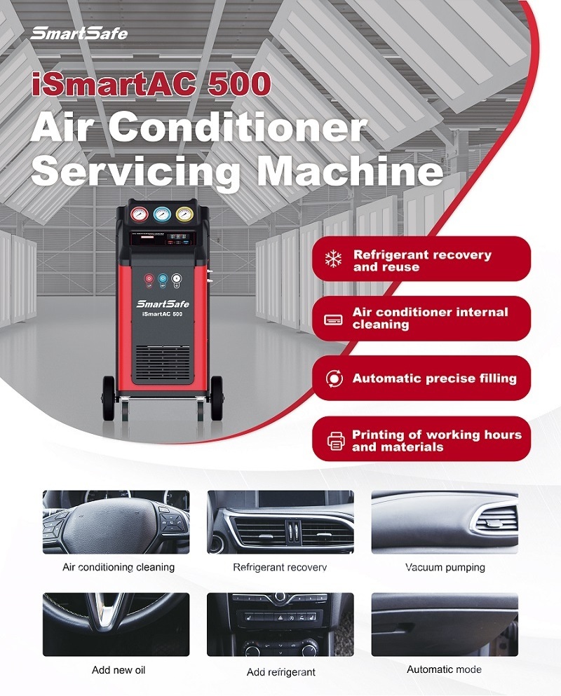 Launch VALUE-500 PLUS Automotive Air Conditioning Station Air Conditioner Servicing Machine