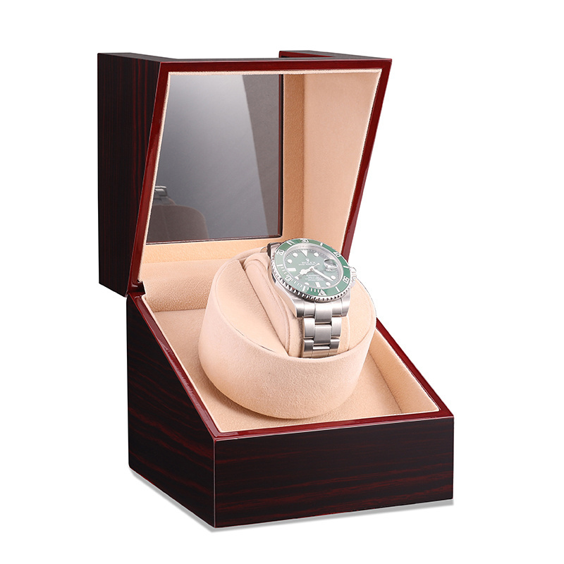 2024 Wholesale Single Luxury Watch Winder Box Automatic Watch Winder Watch Box Organizer for Rolex