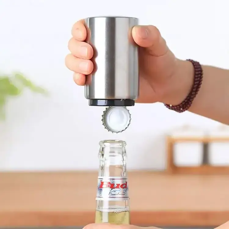 Stainless Steel Automatic Beer Bottle Opener Professional Speed Openers