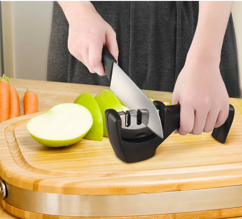 Wholesale professional manual stainless steel knife sharpener