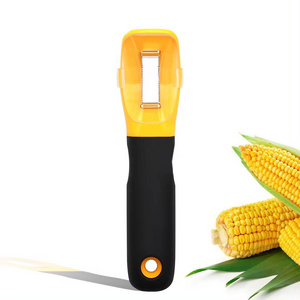 Hot Sale Kitchen Corn Cob Remover Serrated Vertical Blade Remover Corn Stripper Knife Corn Peeler