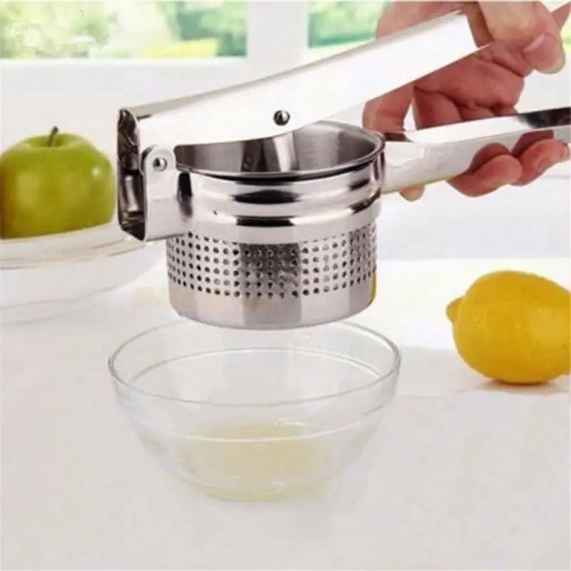 Food Ricer Press  stainless potato masher Strainer manual potato ricer