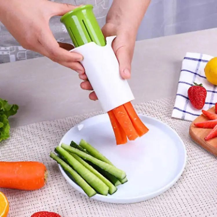 Cucumber divider carrot slicer Multi-functional vegetable and fruit slicing tool