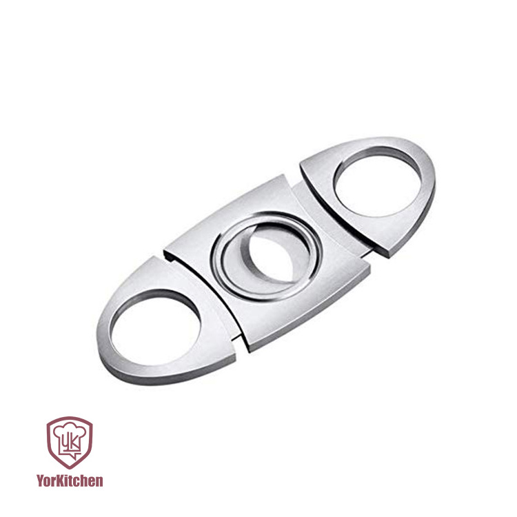 Premium Double Blades Clippers Scissors Guillotine Cigar Clippers Stainless Steel Cigar Cutter