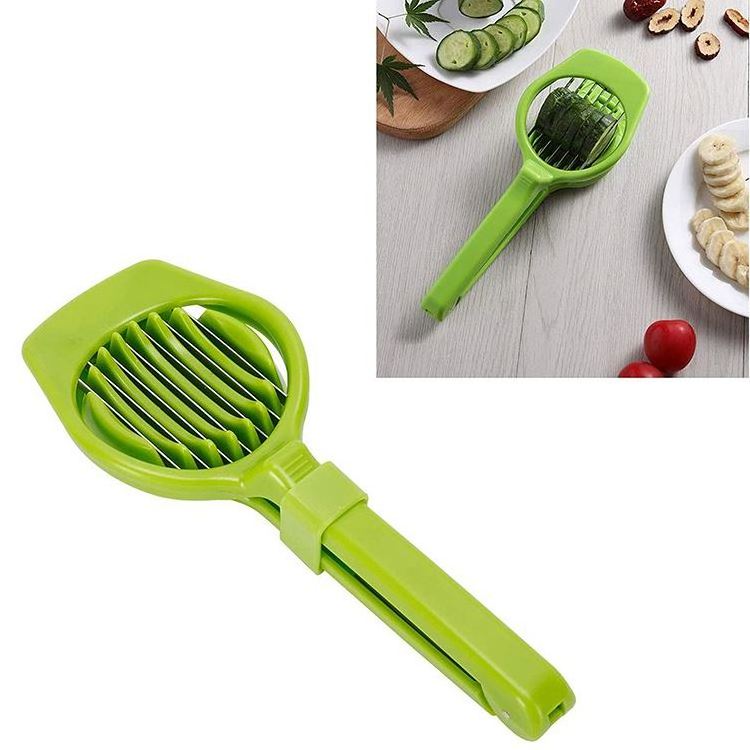 Kitchen Tools Kiwi Banana Strawberry Slicing Handy Slicer Egg Mushroom Cutter Slicer