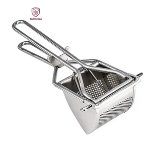 Multi-Functional Manual Stainless Steel Potato Ricer and Masher for Fruit & Vegetable Preparation