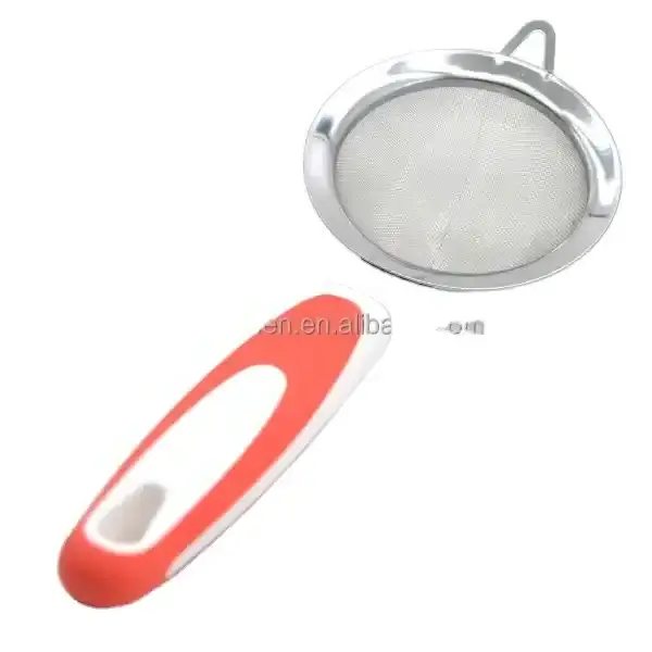 100% Food Grade Unique design handle stainless steel coffee strainer