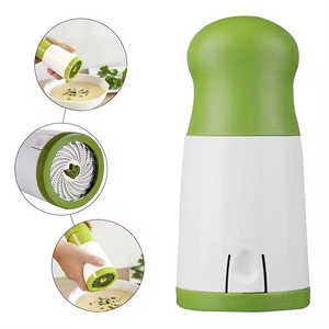 Multi-Function Kitchen Hand Roller Herb Spice Grinder Vegetable Dry Grated Coriander Chopper Parsley Shredder Chopper