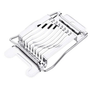 Egg Slicer Hard Boiled Egg Cutter Stainless Steel Egg Tools 100 Sustainable stocked