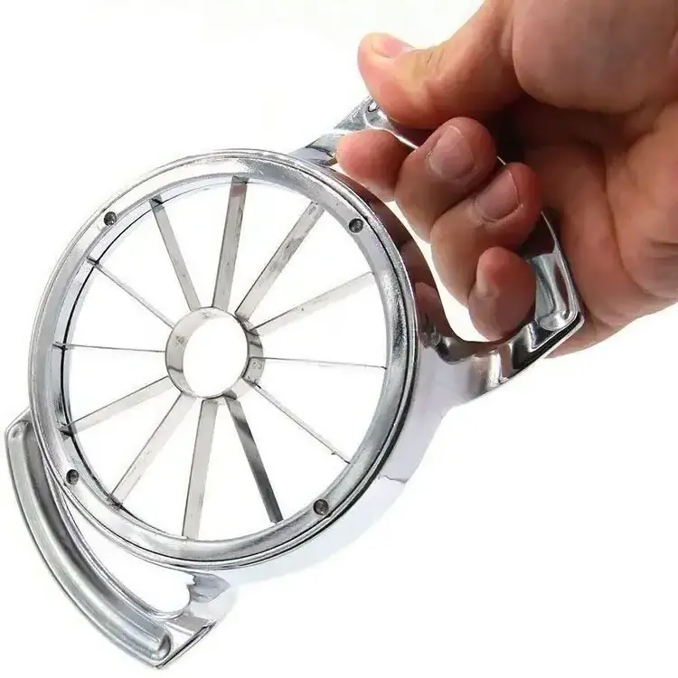 Extra Large Apple Slicer and Corer 12-Blade 304 Stainless Steel Apple Cutter Corer