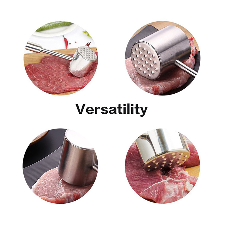 Meat Hammer Tool/Mallet/Tenderizer Meat Tenderiser Easy Clean Mallet Meat Tenderizer