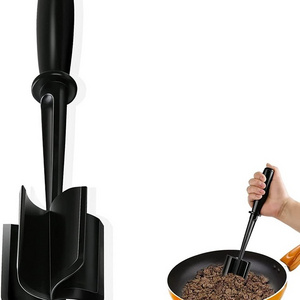 Heat Resistant ABS Meat Masher and Potato Masher - Safe for Non-Stick Cookware