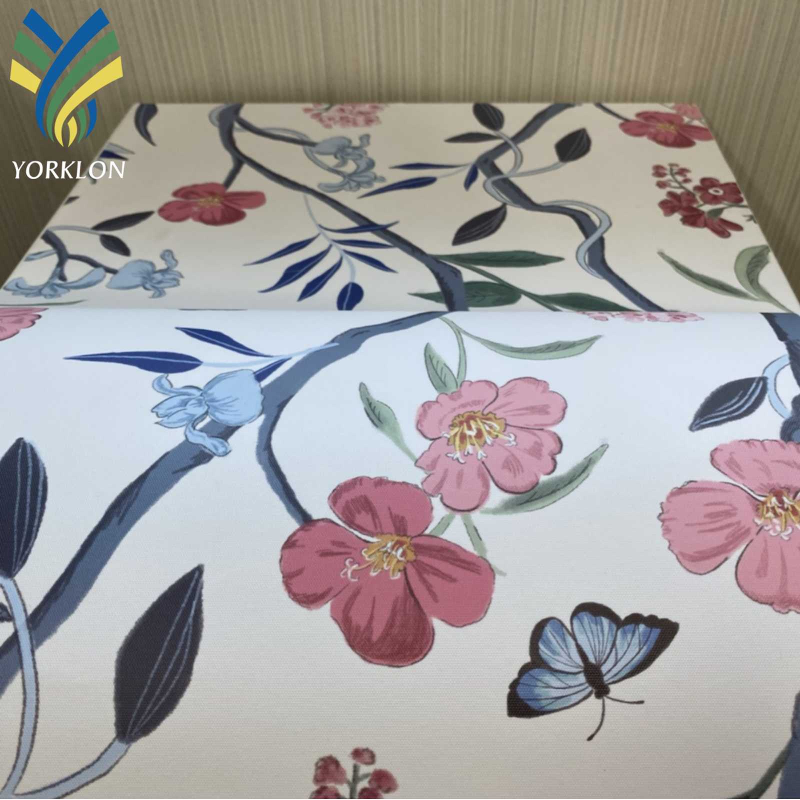 Custom 3D Floral Home Decoration Kitchen Waterproof Sticker Self Adhesive Wallpaper Murals Peel And Stick