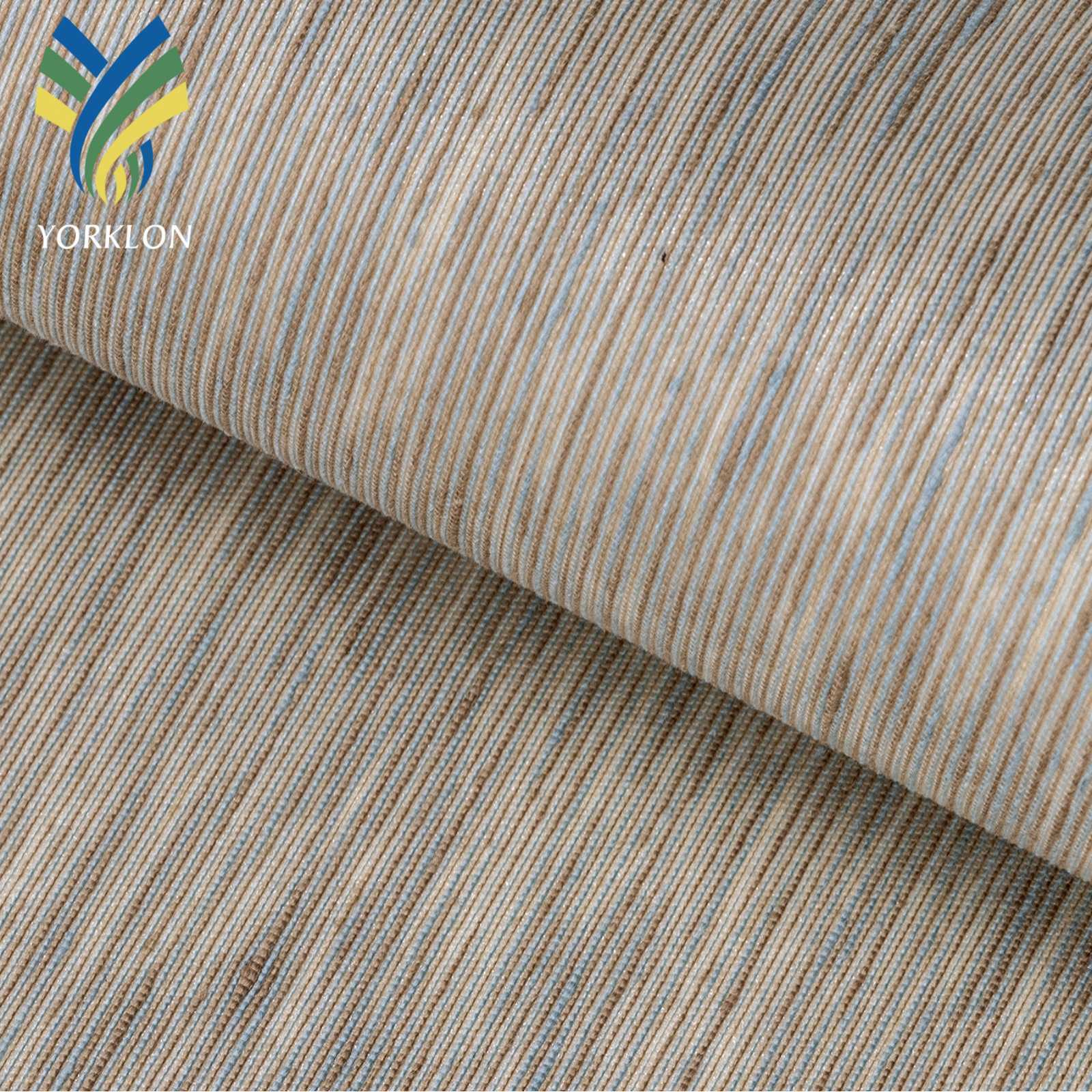 Home Hotel Bedding Background Natural Plain Textured Recycled Textile Fabrics Woven Linen Cloth Wallpaper Wall Coverings