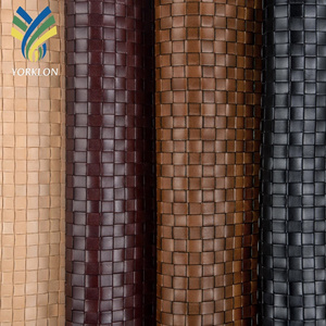 YT226 Genuine Leather Woven Wallpaper For Luxury Interior Hotel Wall And Upholstery Home Textile Decoration