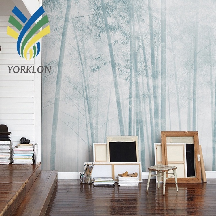 YKML 0011 Home Decoration Forest 3D Mural Wallpaper Misty Jungle Trees Chinese Style Bamboo Wall paper Mural