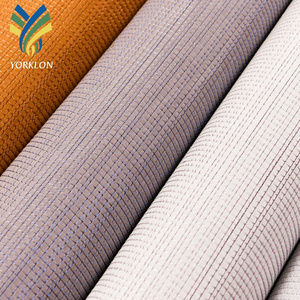 YT229 Genuine leather woven leather for luxury interior wall coverings upholstery and interior decoration