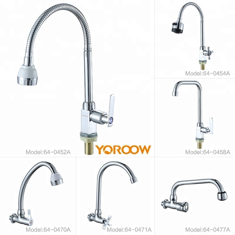 Accessories Best Polished Long Flexible Neck Durable One Lever Kitchen Tap Brass Silver CLASSIC Modern Pull Out Kitchen Faucet