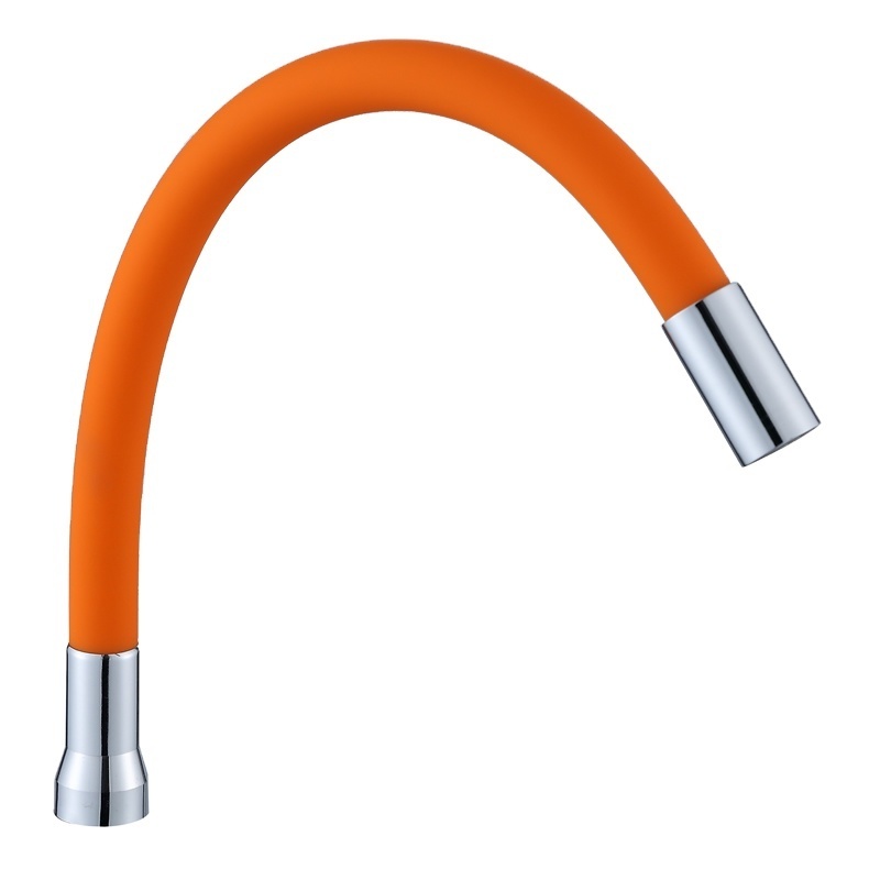 China Faucet Manufacturers OEM pull out flexible hose orange kitchen faucet hose colorful flexible hose