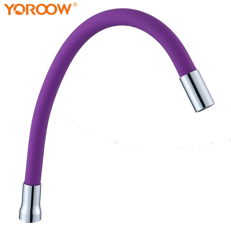 China Faucet Manufacturers OEM pull out flexible hose orange kitchen faucet hose colorful flexible hose