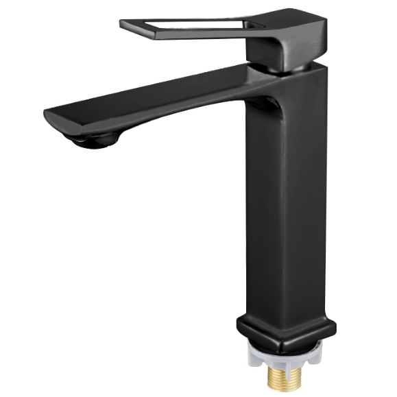 Factory customized bibcock zinc single lever long body brass valve core quick open water tap