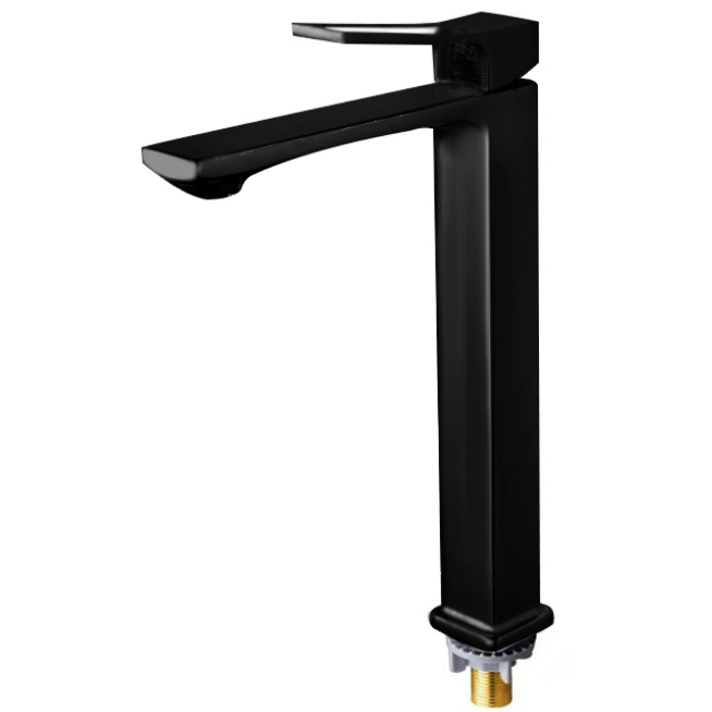 Factory customized bibcock zinc single lever long body brass valve core quick open water tap