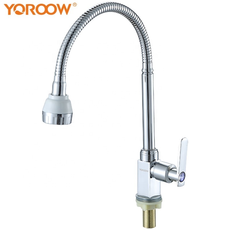 YOROOW good quality high standards deck mounted kitchen tap pull out zinc body kitchen sink faucets