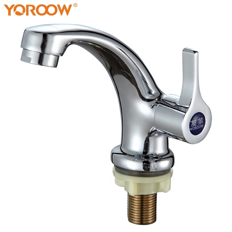 Bath sink modern faucet single hole zinc handle deck mounted wash hand cold water pull down cheap fancy bathroom basin faucets