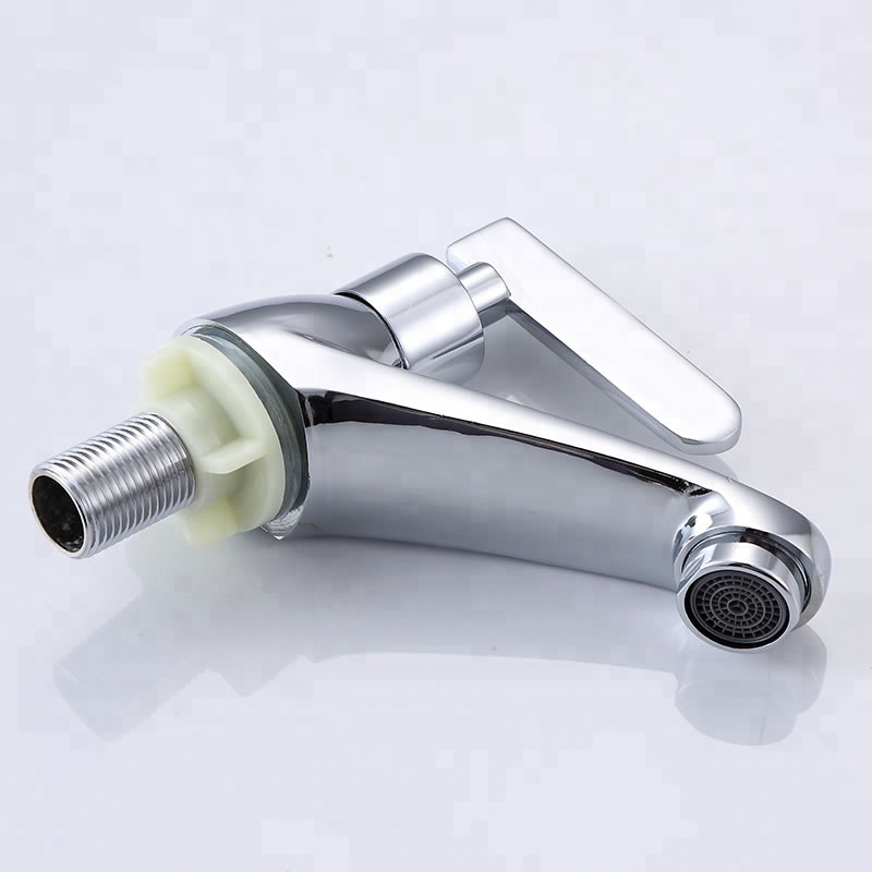 Popular bathroom shower bathtub sink faucet parts deck mounted chrome waterfall health toilet room basin long neck faucet