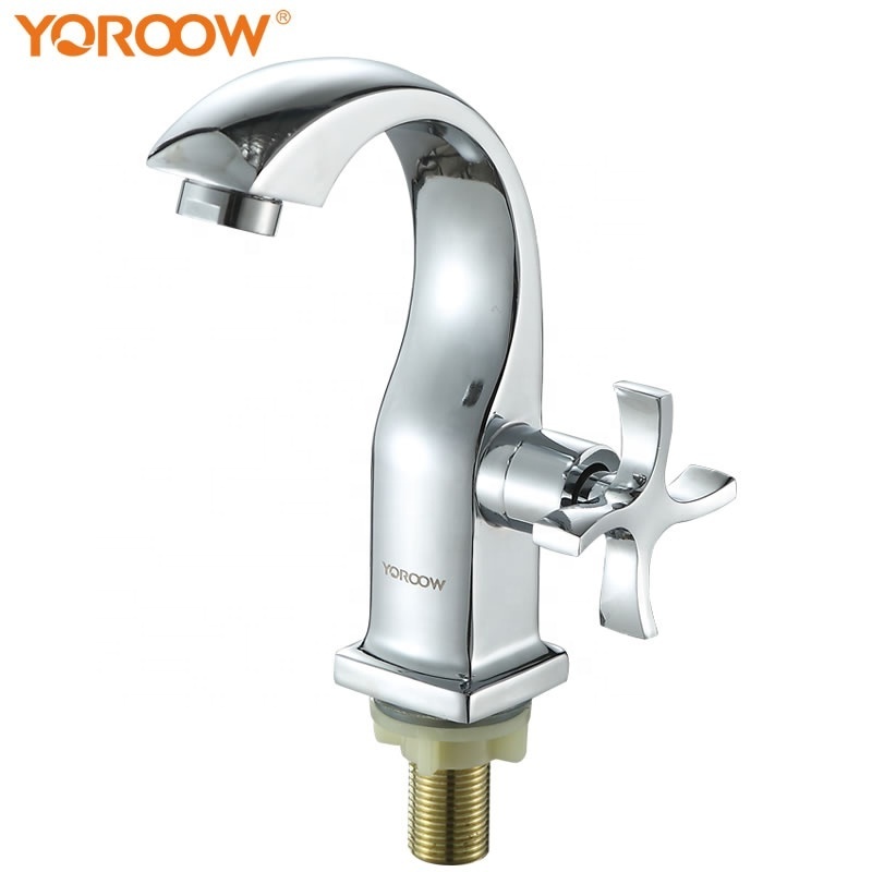 Luxury bathroom lavatory sink faucet type chrome plating pull out deck mounted single hole wash waterfall tall basin faucet