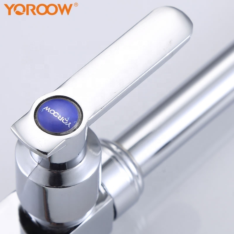 YOROOW good quality high standards deck mounted kitchen tap pull out zinc body kitchen sink faucets