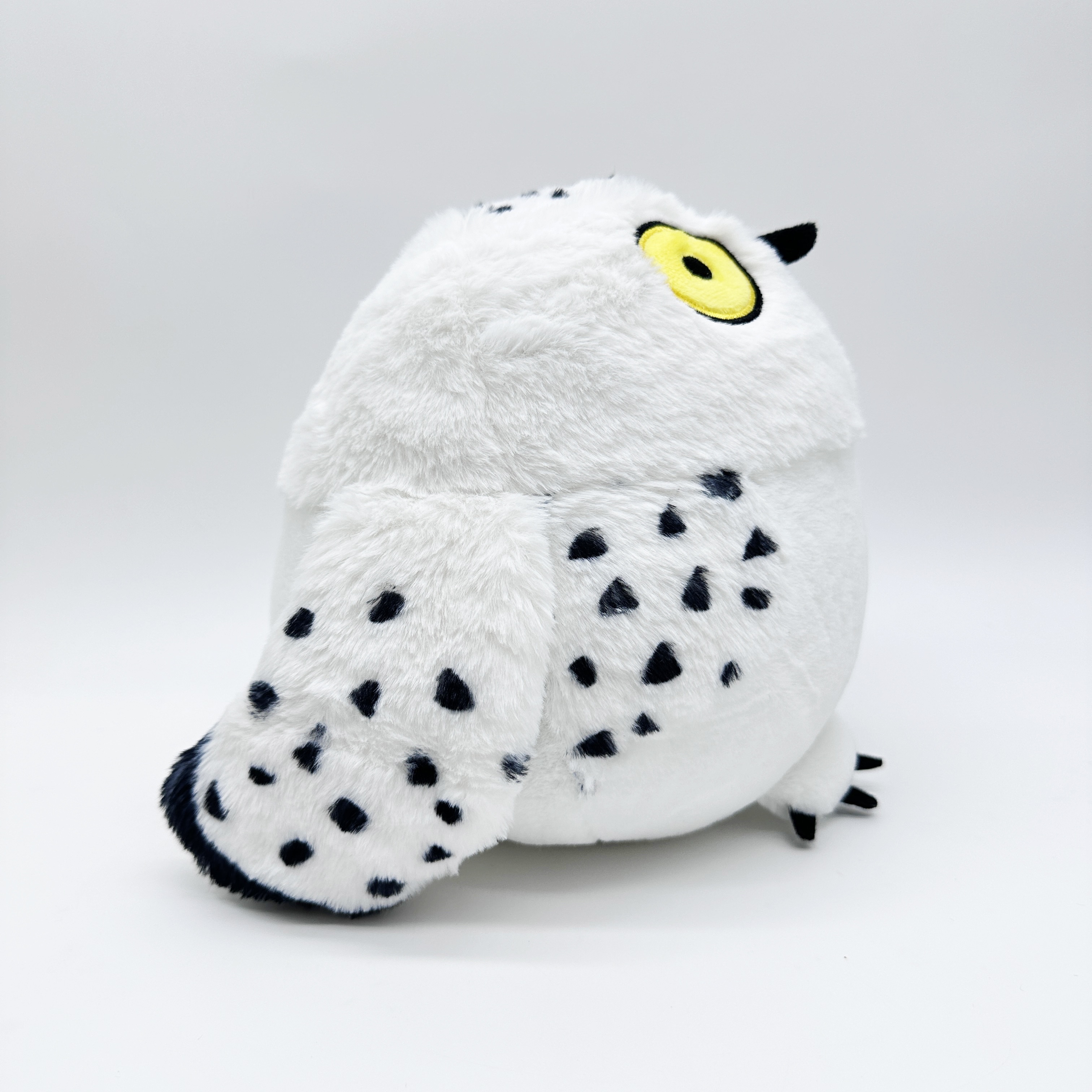 Custom Snowy Owl Plush Stuffed Animal Toys Soft White Bird Toy Snowy Owl Plushies