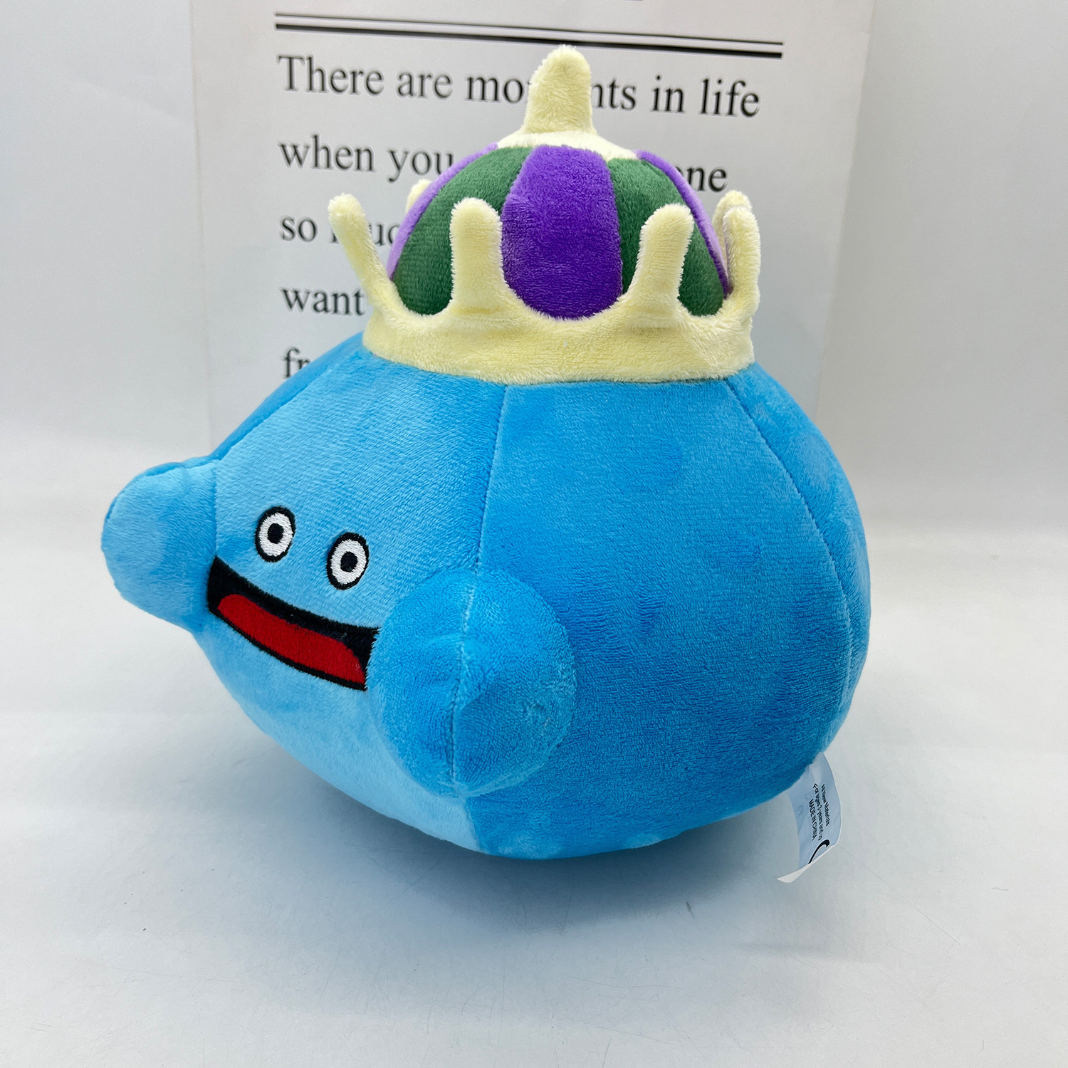 2023 New Arrival Dragon Quest Smile Plush Cartoon Game Stuffed Doll Cute Slime Plush Toy