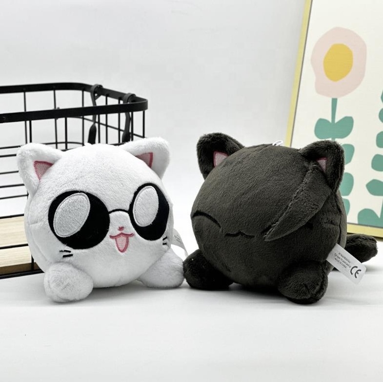 2024 New Design Jujutsu Kaisen Anime Plush Keychain Gojo Satoru and Geto Suguru Cat JJK Plush Toy