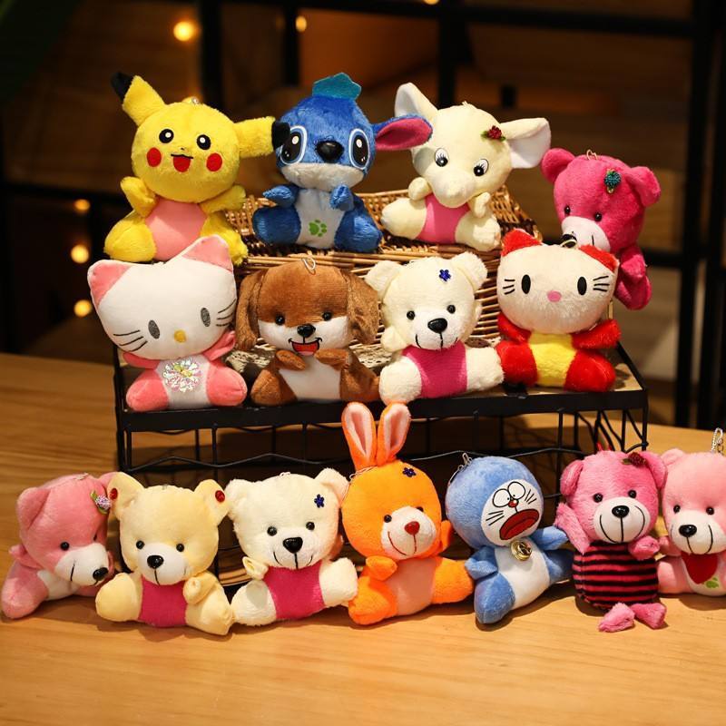 Wholesale Cheap Price 20cm Plush Doll Cute Stuffed Animal Claw Machine Plush Toys Bulk Factory