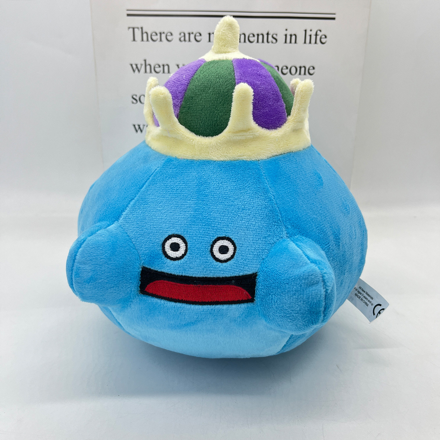 2023 New Arrival Dragon Quest Smile Plush Cartoon Game Stuffed Doll Cute Slime Plush Toy