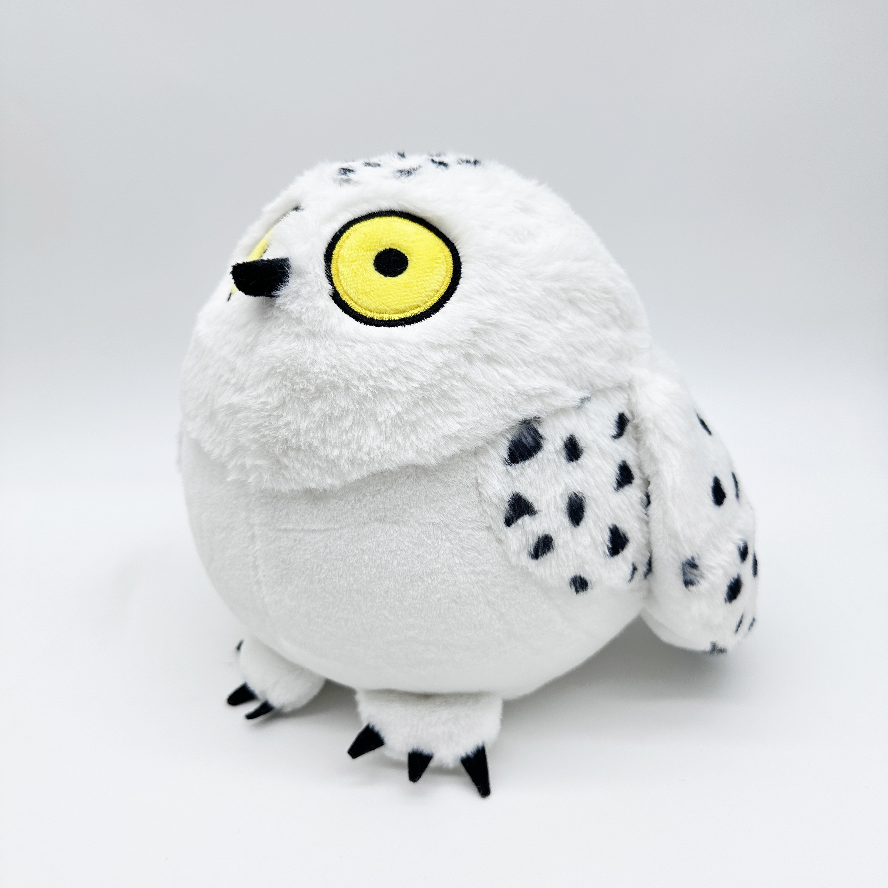 Custom Snowy Owl Plush Stuffed Animal Toys Soft White Bird Toy Snowy Owl Plushies