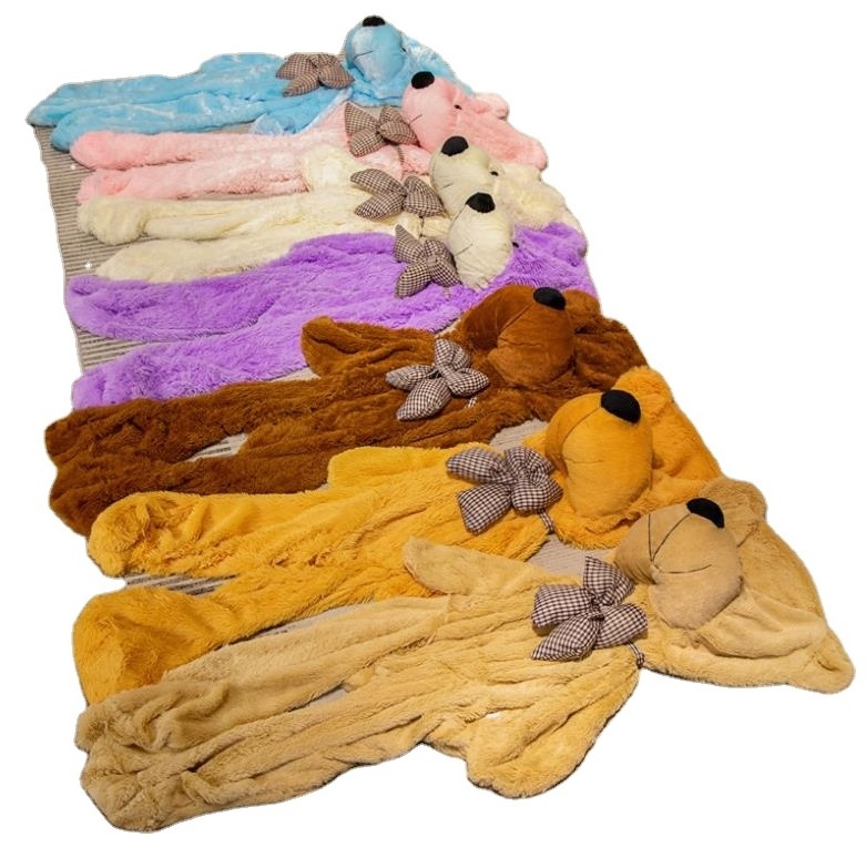 Wholesale Giant Teddy Bear Unstuffed Skin Plush Teddy Bear Skins Without Filling