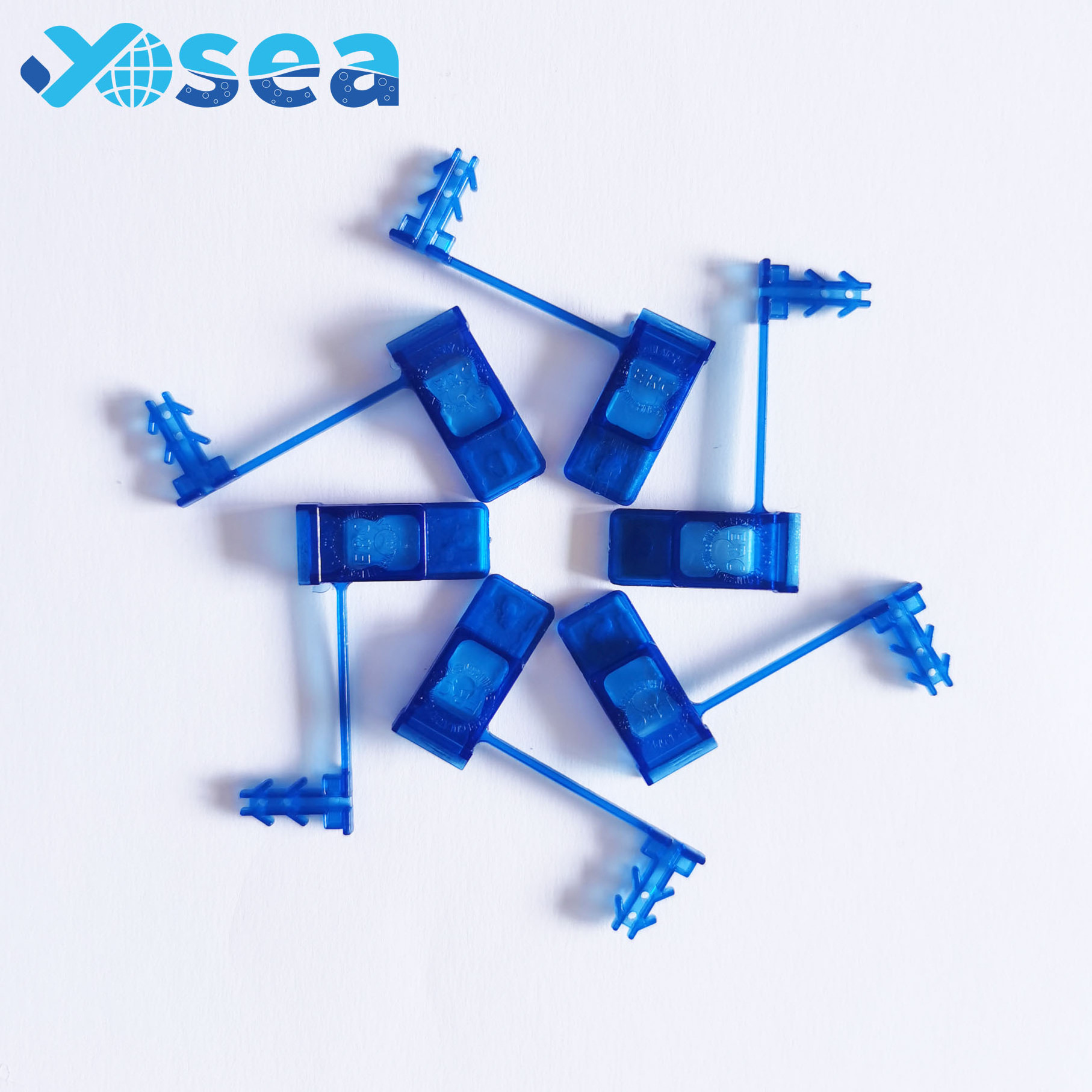 security seal blue plastic gas meter seals for water meter