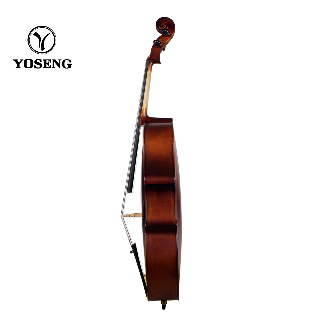 Dark Brown Ebony Solid Brands Handmade Factory Cello